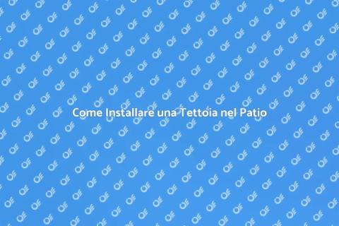 Tettoia per Patio: Spazio Perfetto