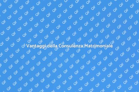 Consulenza Matrimoniale Preventiva