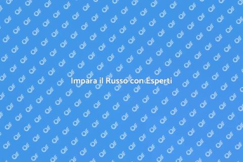Lezioni di Lingua Russa per Tutti