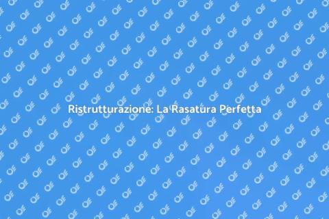 Rasatura Parete di 20 Metri Quadrati
