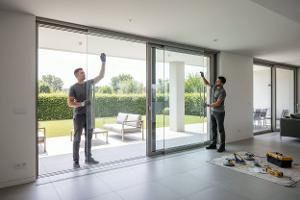 costruire o installare porte in vetro scorrevoli: Da €250