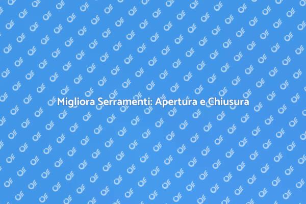 Serramenti in Alluminio: Efficienza e Comfort