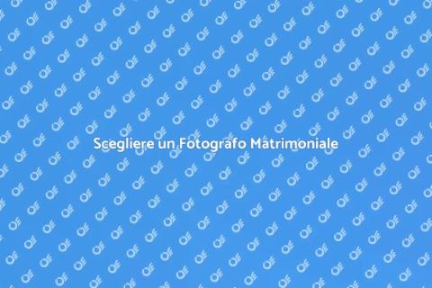 Pacchetto Fotografico Matrimoniale