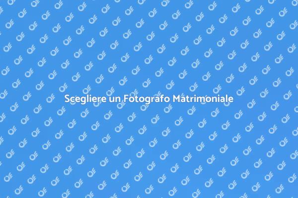 Fotografia Matrimoniale di Fascia Media