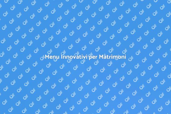 Catering Unico per il Tuo Matrimonio