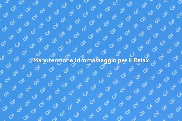 Servizi di Riparazione Idromassaggio
