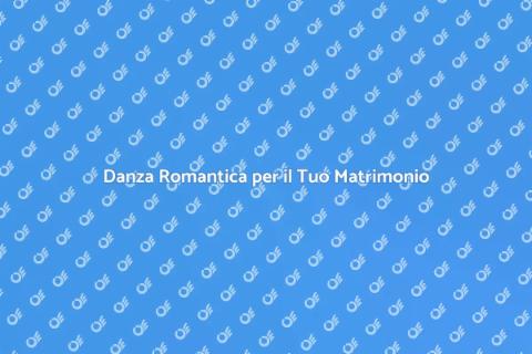 Corso di Danza per il Matrimonio