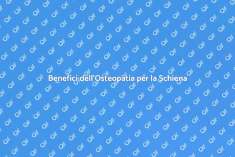 Seduta di Osteopatia per la Colonna