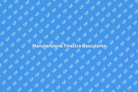 Riparare Finestra Basculante Facile