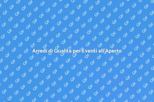 Trasforma il Tuo Evento con Arredi Eleganti