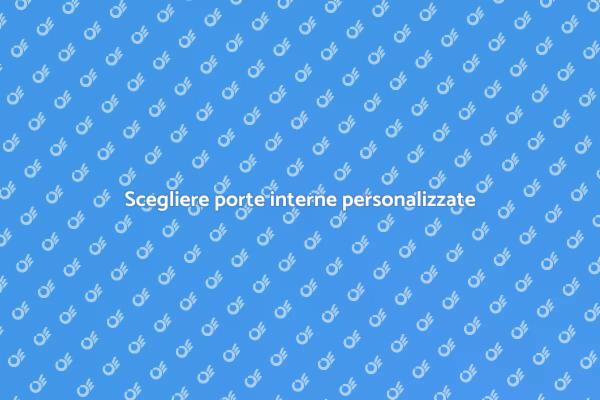 Rendi uniche le tue porte interne