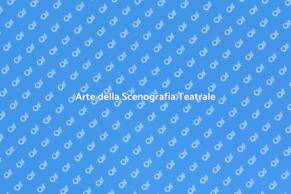 Magia della Scenografia per Teatro