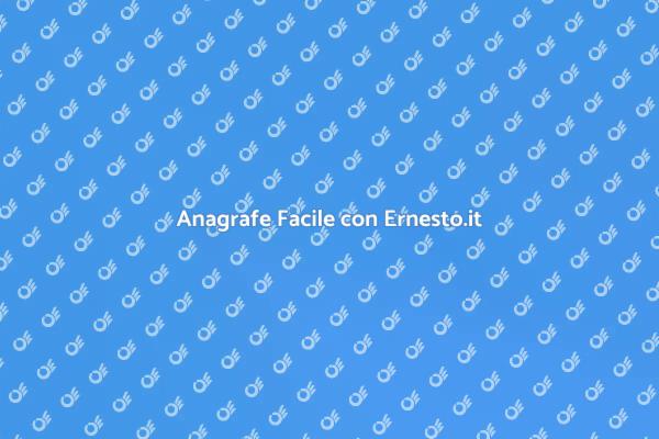 Semplifica la tua Anagrafe Oggi