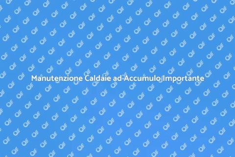 Assistenza Caldaie ad Accumulo Essenziale