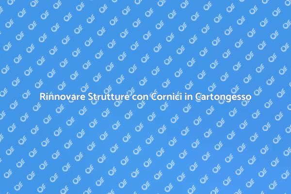 Eleganza e Funzionalità con Cartongesso