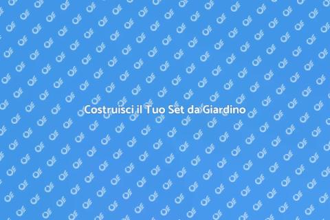Set Tavolo e Sedie per Terrazzo
