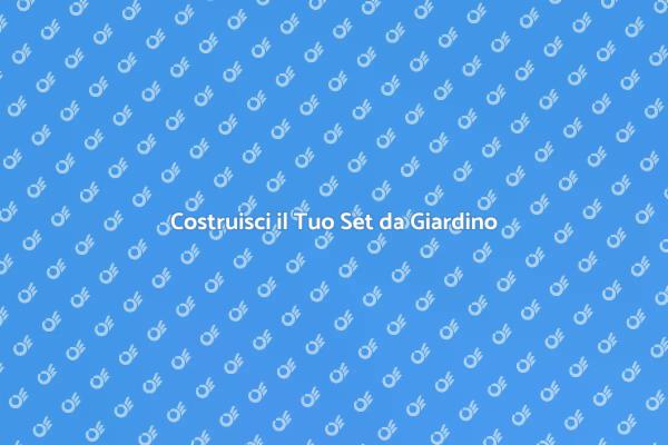 Progetto Set Tavolo e Sedie in Legno