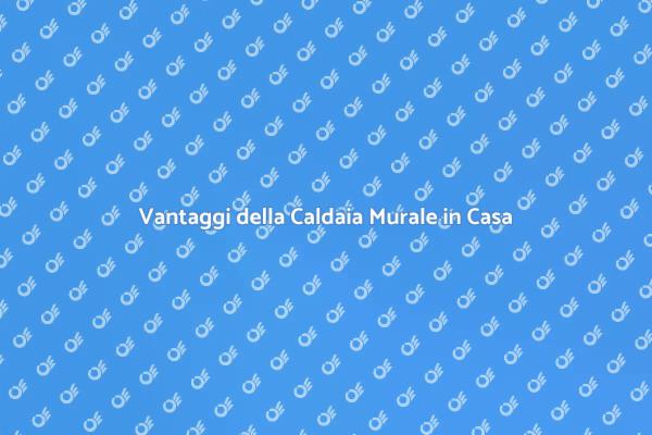 Caldaia Murale: La Soluzione Ideale