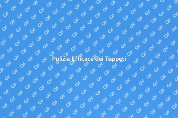 L'Arte di Pulire i Tappeti