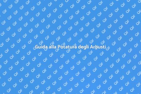 Potare un Arbusto Ornamentale
