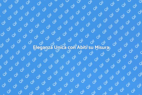 L'Essenza di un Abito Su Misura