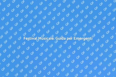 Organizzare Festival Musicale Emergenti