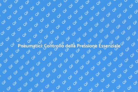 Verifica Pressione Pneumatici Sicurezza
