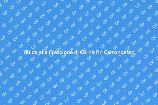 Realizza Cornici in Cartongesso Uniche
