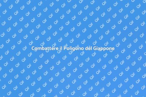Rimuovere il Poligono del Giappone