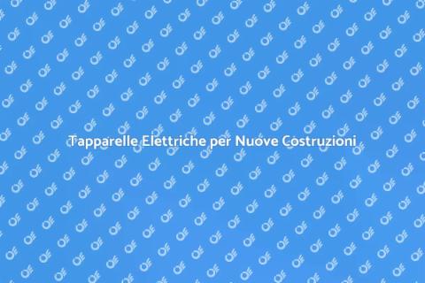 Tapparelle Elettriche: Innovazione Edilizia