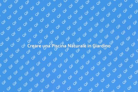 Piscina Naturale: Guida all'Installazione