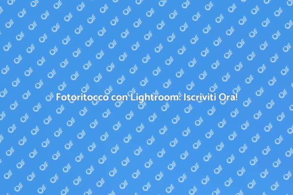 Scopri il Potere del Fotoritocco!