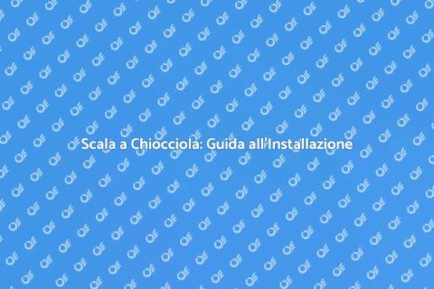Installare una Scala a Chiocciola