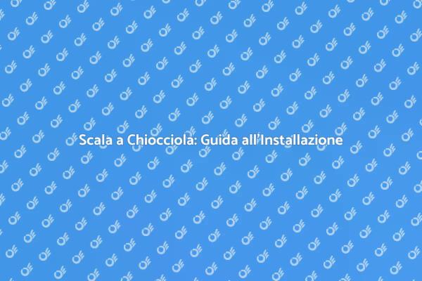 Come Installare una Scala a Chiocciola