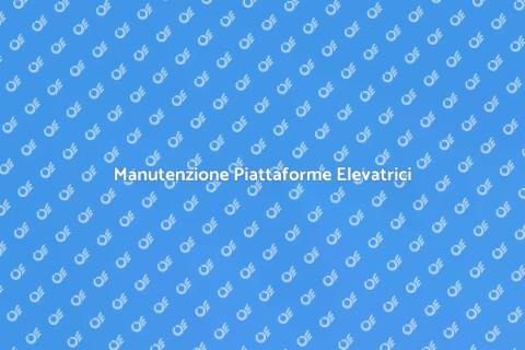 Assistenza Piattaforme Elevatrici