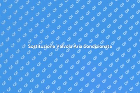 Sostituzione Valvola di Espansione