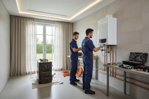 installare o sostituire caldaia