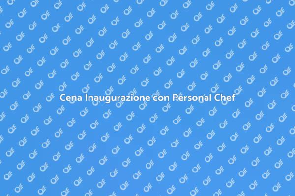 Servizio di Personal Chef per Eventi