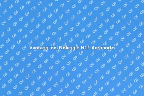 Noleggiare un NCC per Aeroporto
