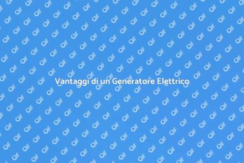 Installare un Generatore Elettrico