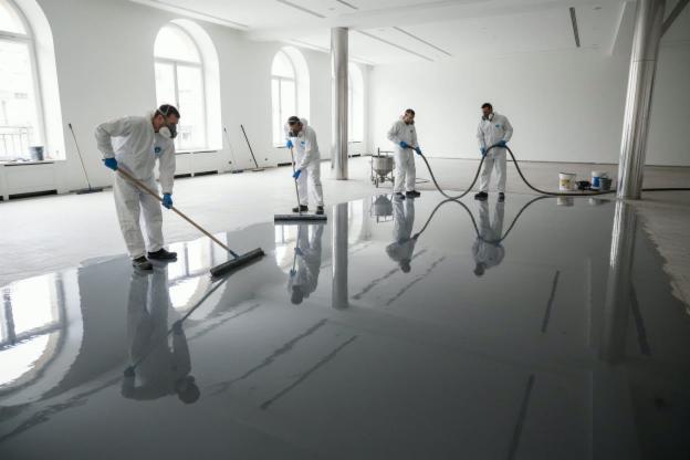 Installare un pavimento in resina