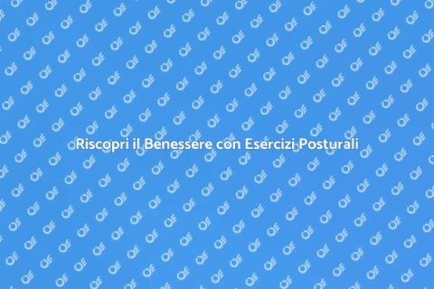 Programma di Ginnastica Posturale