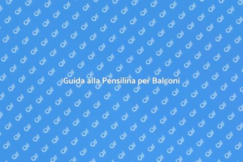 Costruire una Pensilina per Balconi