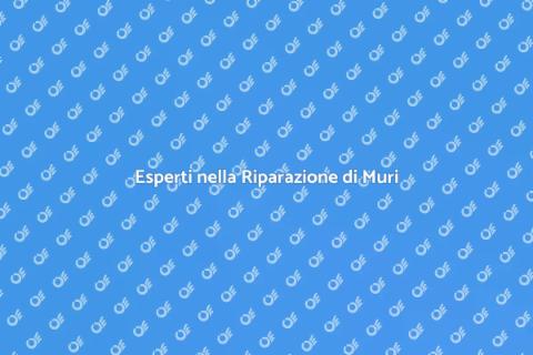 Riparare Muri in Mattoni con Esperti