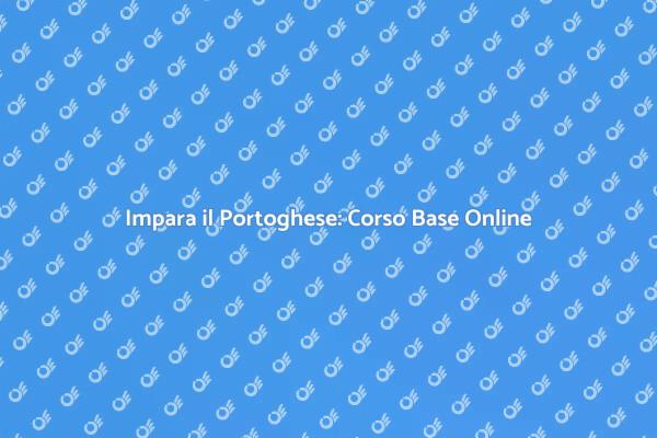 Impara il Portoghese Facile e Veloce