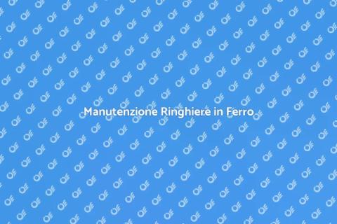 Proteggere Ringhiere in Ferro