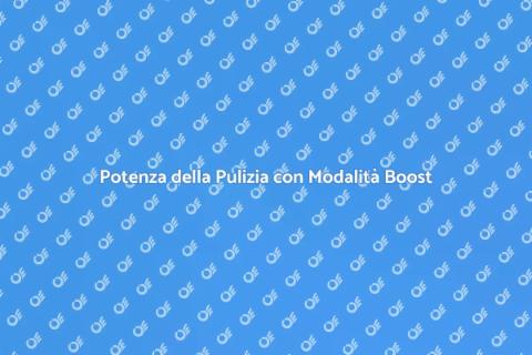Sistema di Pulizia con Modalità Boost