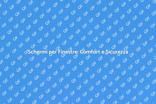Come Installare Schermi per Finestre