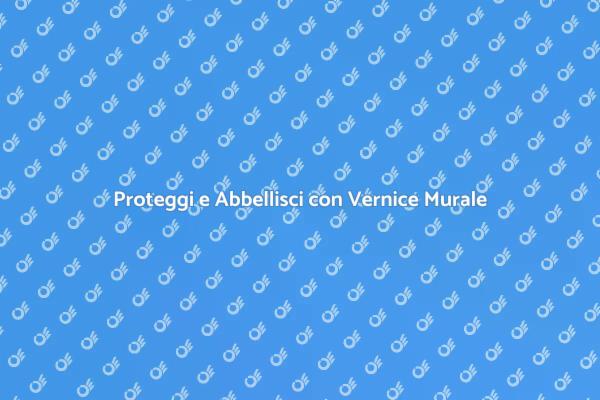 Vernice Impermeabile per Affreschi Murali