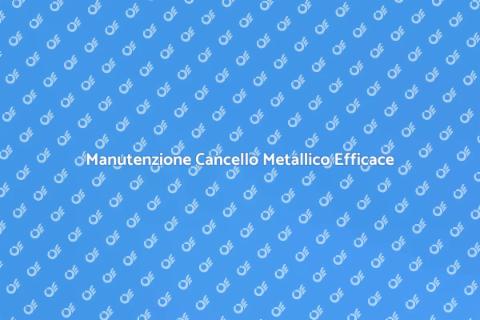 Riparazione Cancello Metallico: Guida